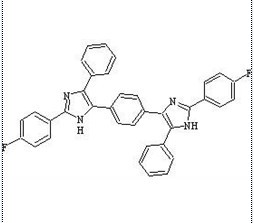 2-(4-fluorophenyl)-4-{4-[2-(4-fluorophenyl)-5-phenyl-1H-imidazol-4-yl]phenyl}-5-phenyl-1H-imidazole